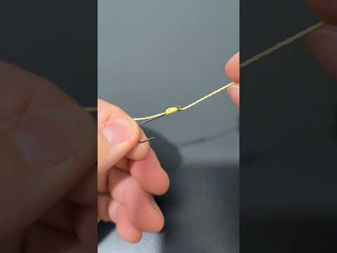 Snell fishing knot