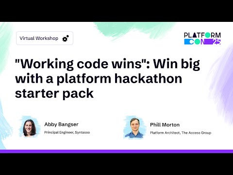 Working code wins: Win big with a platform hackathon starter pack