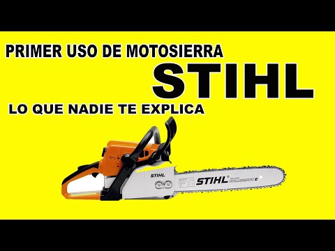 Primer Uso de Motosierra Stihl: Lo Que Nadie Te Explica Herramientas en El Salvador