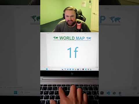 World Map Keyboard Lifehack 😳🤯 #shorts
