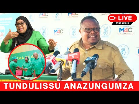 🔴LIVE : TUNDULISSU anatangaza VITA na MBOWE SAKATA LA KUGOMBEA URAIS NA UWENYEKITI CHADEMA