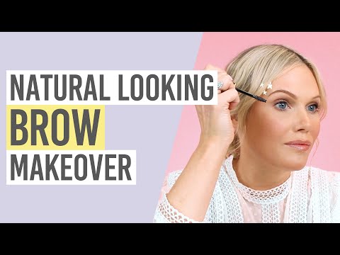 🤩 NATURAL-LOOKING BROW MAKEOVER! 👀