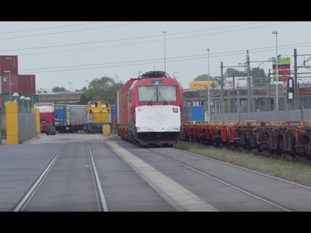 New China train from Nanjing rolls into GVT terminal of Tilburg