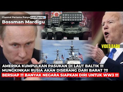 PELUANG WW3 TERJADI MAKIN BESAR !!! AMERIKA SIAPKAN ARMADA DI LAUT BARAT RUSIA !!! - Mardigu Wowiek