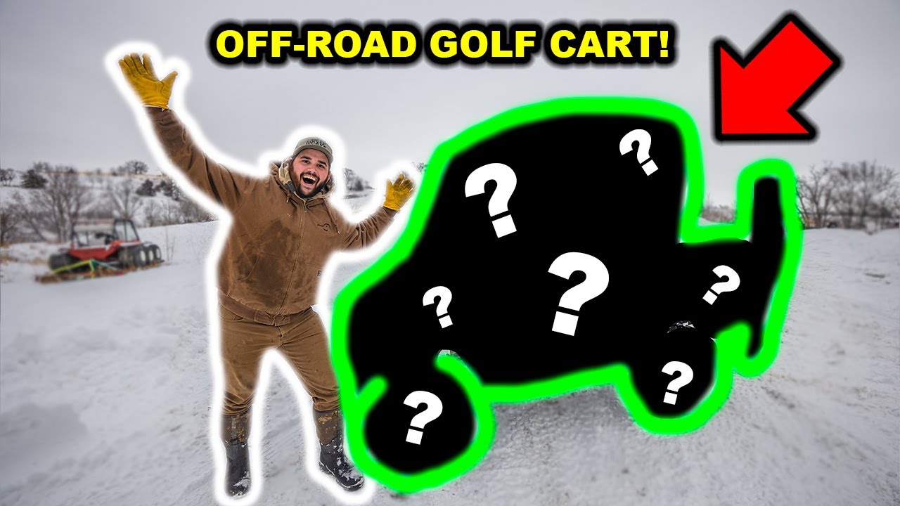 I Bought a RARE OFF-ROAD GOLF CART for My BACKYARD! (Will It Get Stuck)