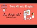 Auxiliary Verbs in Question Formation