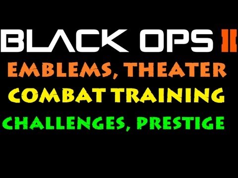 Black Ops 2 Multiplayer Player Cards & Emblems,...