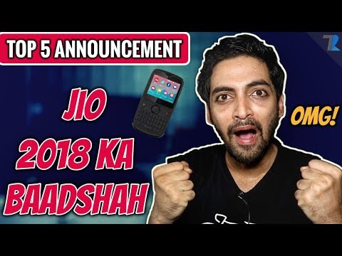 (ENGLISH) JioPhone 2,Jio Giga Fiber,Jio Giga TV Set-Top Box,Jio Smart Home Accessories Launch in India