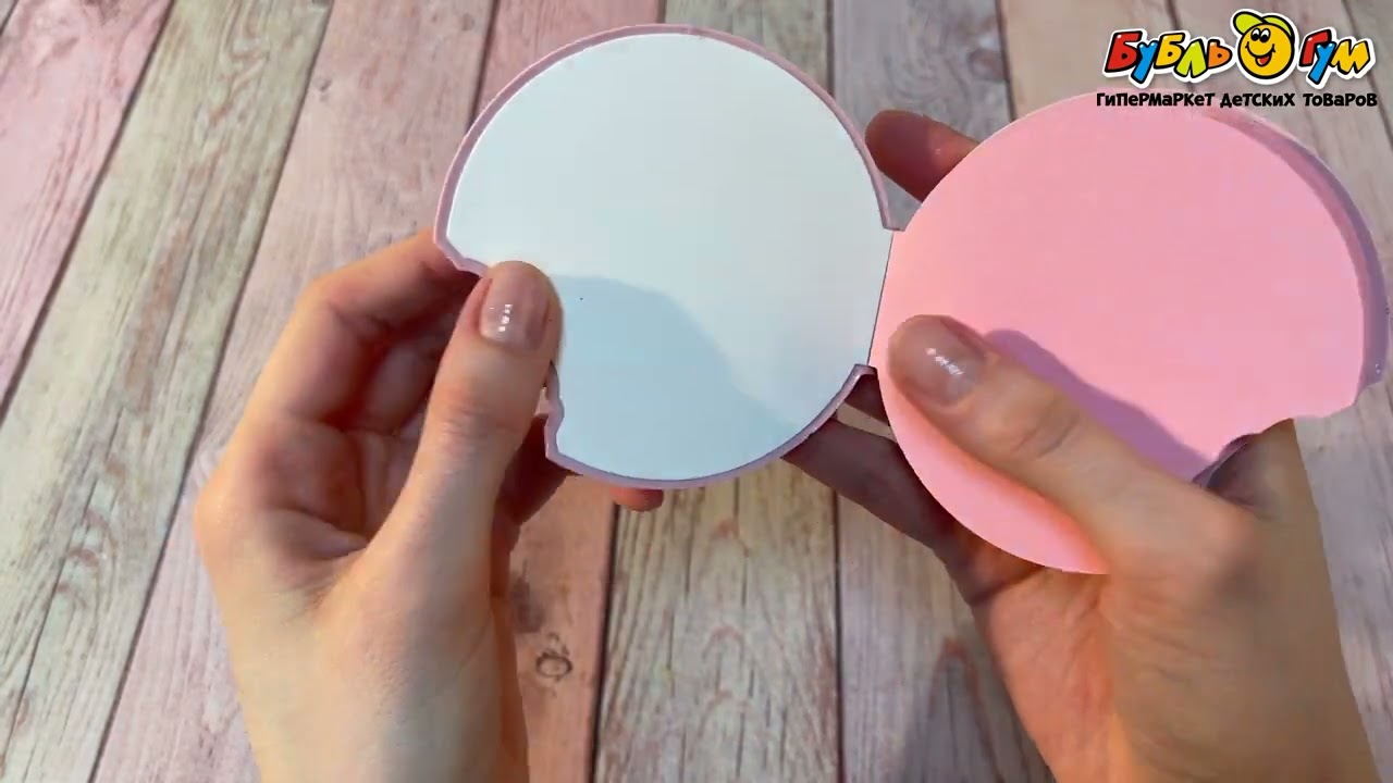 Блокнот Tiny Mica с ароматом пирожного нежно-розовый  - видео