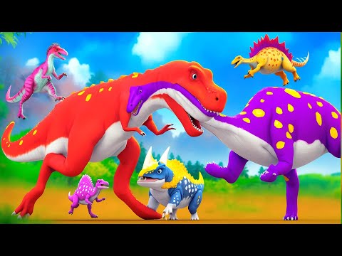 Jurassic Dinosaur Battles: Good Dinosaurs vs Evil Dinosaurs I Jurassic World Adventures