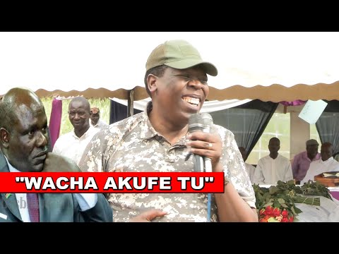 "CHEBUKATI AKUFE TU!" Shocked Eugene Wamalwa after all Luhyas reject Chebukati even after his death!