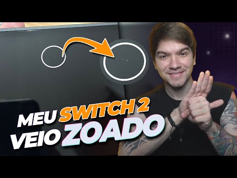 Meu Nintendo Switch 2 veio danificado e minha experiência com o Mercado Livre