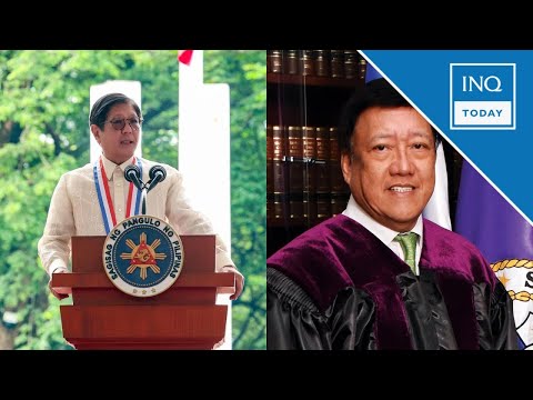 YouTube video thumbnail: Marcos Names ex-SC Justice Andres Reyes Jr. as ICI Chairperson
