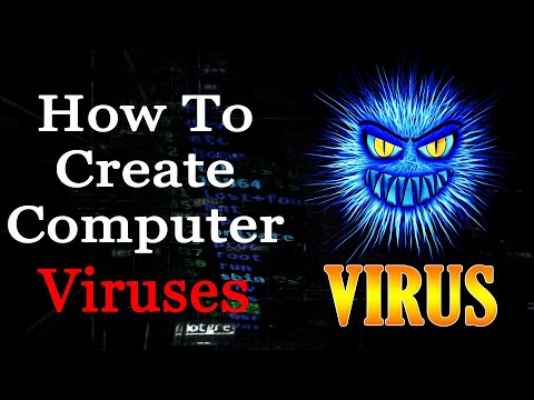 how to create a malware virus using notepad