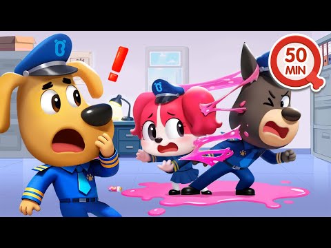 El Trabajo en Equipo Salva el Día 🎀 50MIN de Dibujos Animados 🔍Sheriff Labrador en Español