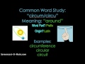 Electricity and Circular Concepts
