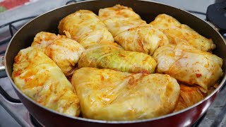 Como Fazer Charuto de Repolho com Frango. Fica delicioso!