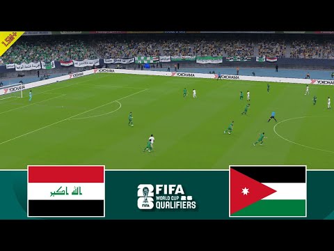 العراق والأردن | تصفيات كأس العالم 2026 آسيا | Watch Along & eFootball