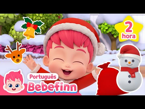 O Natal Está Chegando!🎄| Pinheirinhos Que Alegria | +Completo|Bebefinn em Português-Canções Infantis