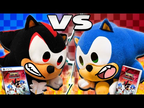 Sonic VS Shadow : The GAME!! - Sonic & Amy Plush Squad