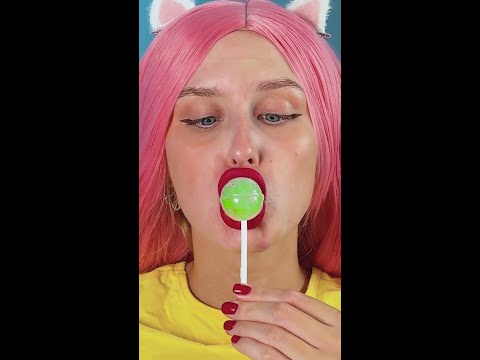 DIY Lollipop from a GUM! A realistic prank! ๐ญ #gen