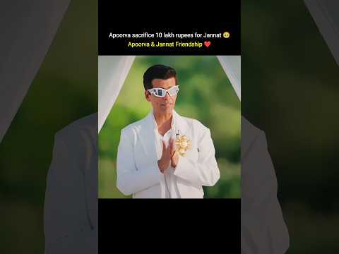 Apoorva sacrifice 10Lakhs for jannat🥹[4K] #TheTraitorsOnPrime #Shorts #Edit #karanjohar #karankundra