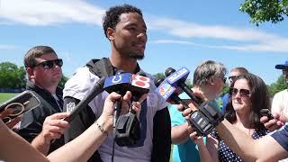 Indianapolis Colts safety Cam Bynum talks break, earthquake in Philippines