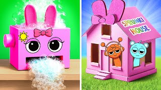 Cardboard Dream House 🧱✨ | Pinki’s Big Upgrade