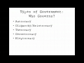Understanding Political Concepts and Theories