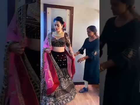 ❤️ YE MERA LEHENGA .   #richadixit #youtubeshorts #90s #chammachamma