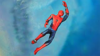 GTA 5 Epic Ragdolls Spiderman Compilation #75 (Jumps/Falls, Funny Moments)