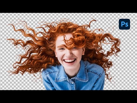 Cut Out Hair FAST Photoshop Tutorial