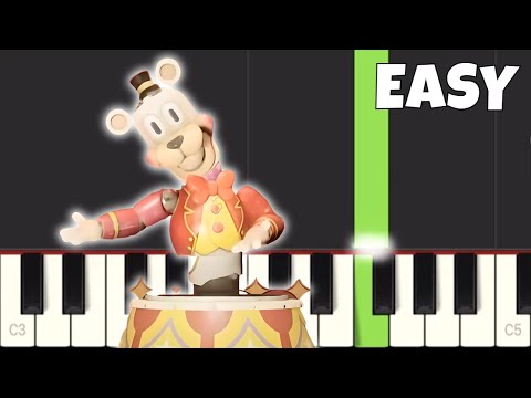 FNAF Secret of the Mimic (Mr Helpful Song) - EASY Piano Tutorial