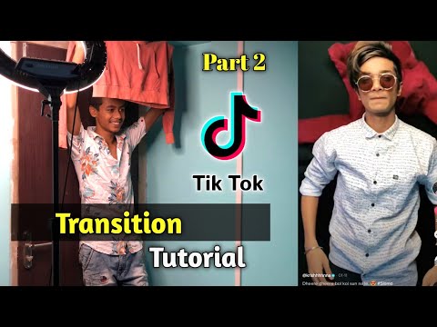 How To Make Tiktok Transition Video On Android | Tiktok Cloth Changing New Transition | Part - 2