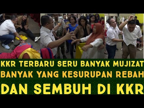 BANYAK YANG KESURUPAN , REBAH DAN SEMBUH DI KKR PDT RISULI LUBIS TAMAN KENCANA JAKBAR