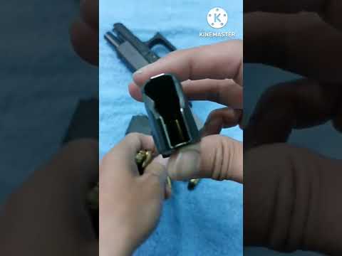 แม๊ก​กาซีนกล๊อค 19 สปริงไม่ดันลูกกระสุนขึ้น ถอดล้างก็ไม่หาย#glock
