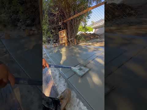 El día que hice el concreto en el piso en USA 🇺🇸