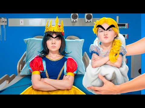 Disney QUEEN NEVER CRY! Disney princesses in real life!