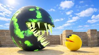 Pacman Vs Toxic Monster 🍭
