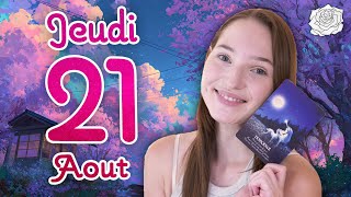 🏠UN DÉMÉNAGEMENT SE CONCRÉTISE ! TIRAGE DU JOUR - JEUDI 21 AOÛT 