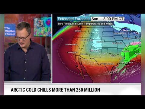 Arctic Cold Outbreak To Chill Over 250 Million Across U.S.