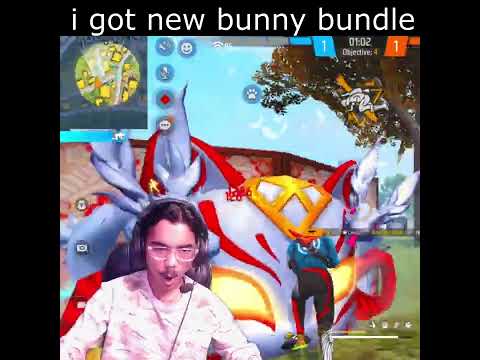 i got new rare bunny bundle & gun skin😱 #lakagaming #viral #freefireshorts