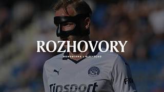 David Puškáč před zápasem s Bohemians Praha 