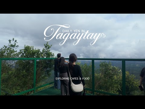 Daily Yen: Father's Day celeb, exploring cafes & places in Tagaytay! ☕🦁🌳