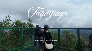 Daily Yen: Father's Day celeb, exploring cafes & places in Tagaytay! ☕🦁🌳