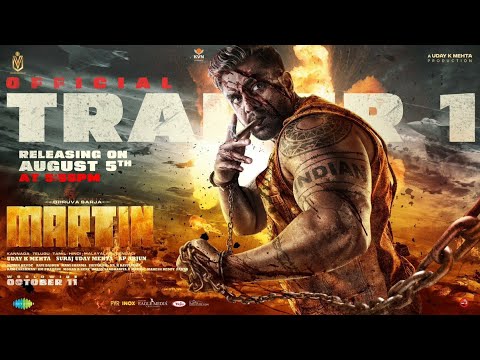 Martin Movie Trailer - Dhruva Sarja movie martin Trailer release Date