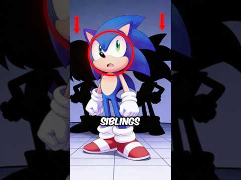 Sonic the Hedgehog actually has lost Siblings…🥲 #shorts