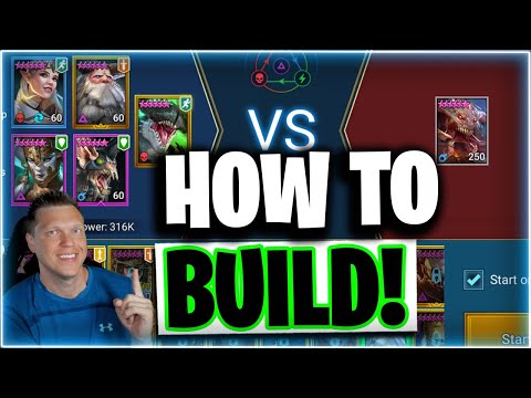 QUICK GUIDE How to Build My GODLY Demon Lord Team! | RAID Shadow Legends