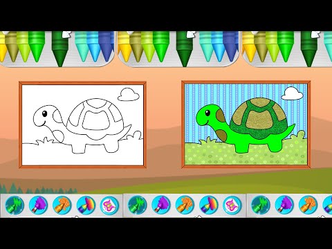 step by step drawing fish |Art for Kids & Toddlers | Easy  Painting and Coloring Tutorial |