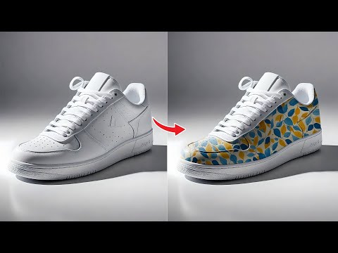 How to make Sneakers Mockup in Photoshop